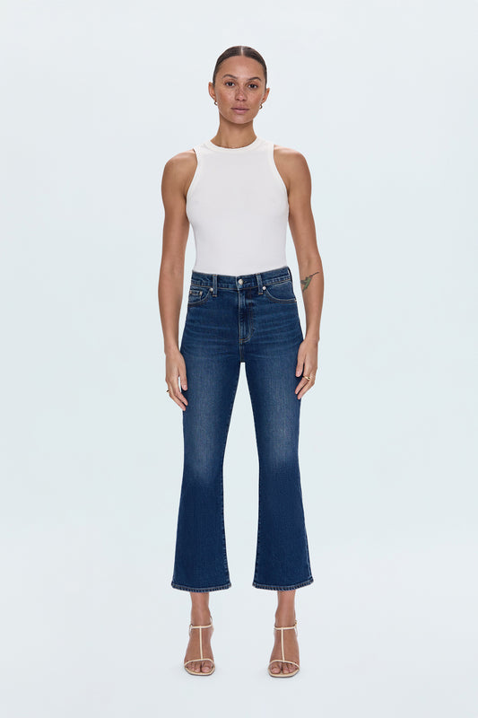 Lennon High Rise Crop Boot Jean - Broadway