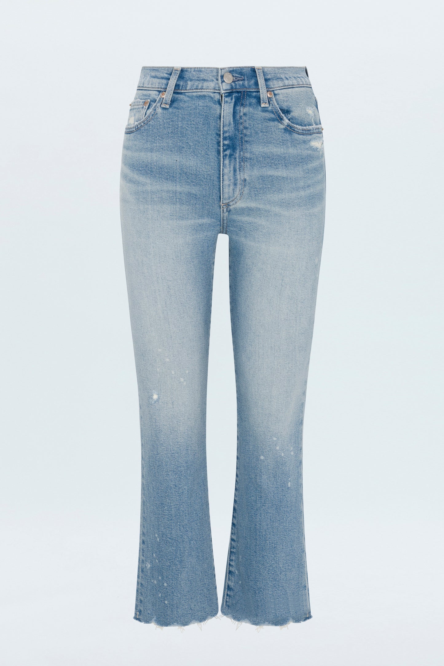 Lennon High Rise Crop Boot Jean- Dynamic Vintage