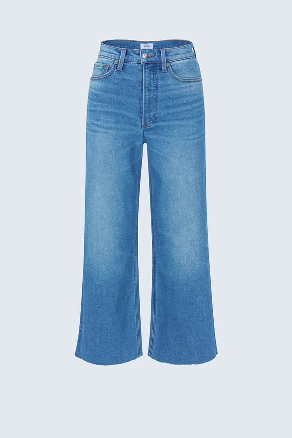 PETITE Lana Crop High Rise Ultra Wide Leg - Wild Heart