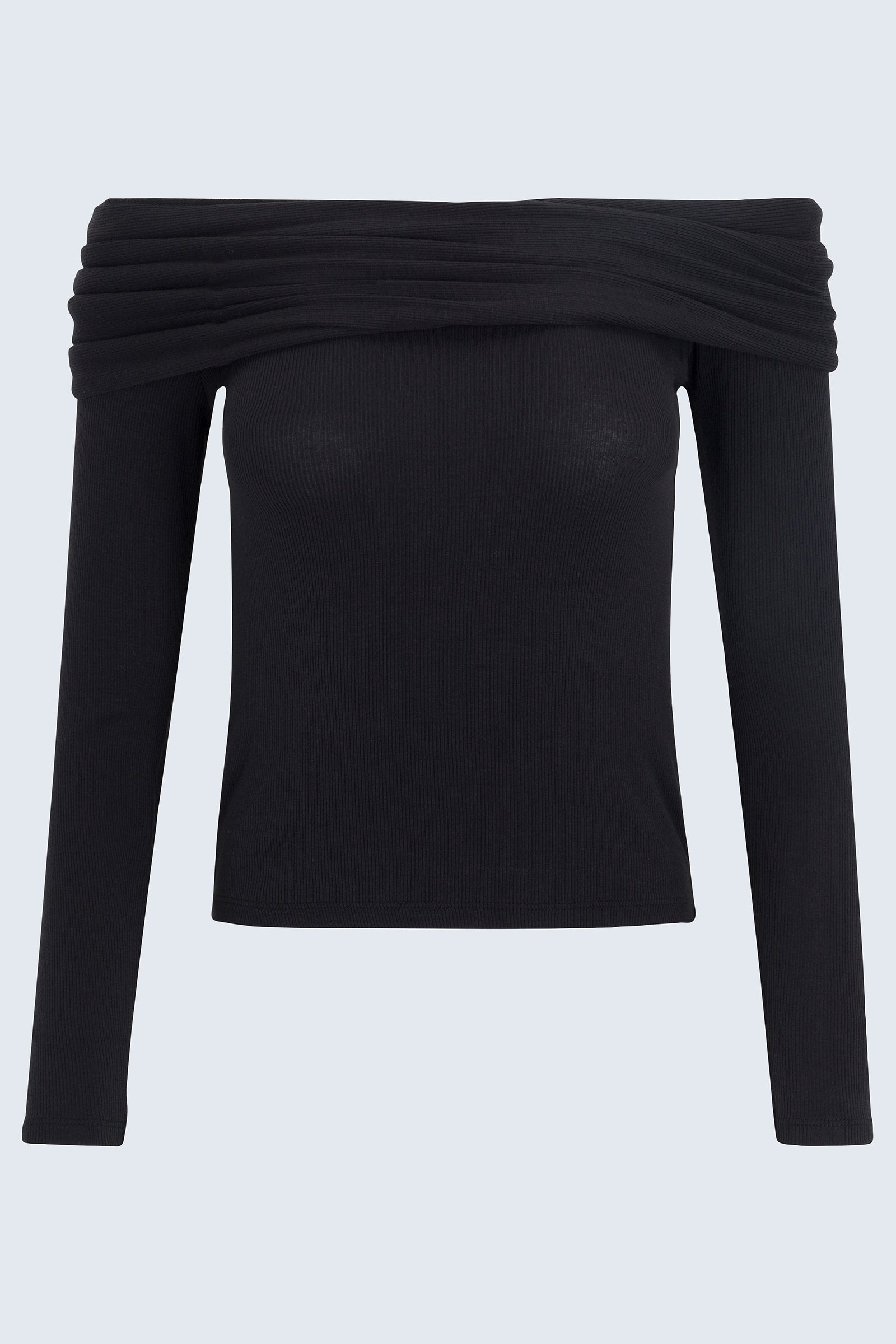 Lyra Off The Shoulder Top - Noir – Pistola Denim