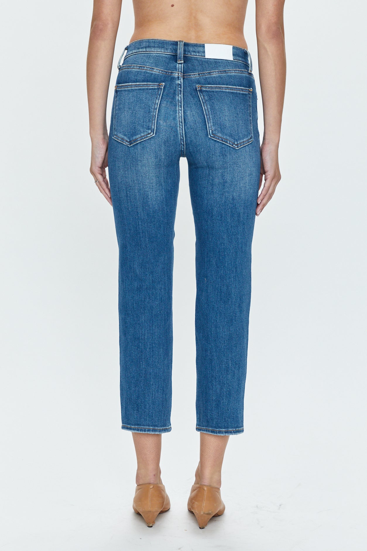 Monroe High Rise Slim Cigarette Jean - Indio