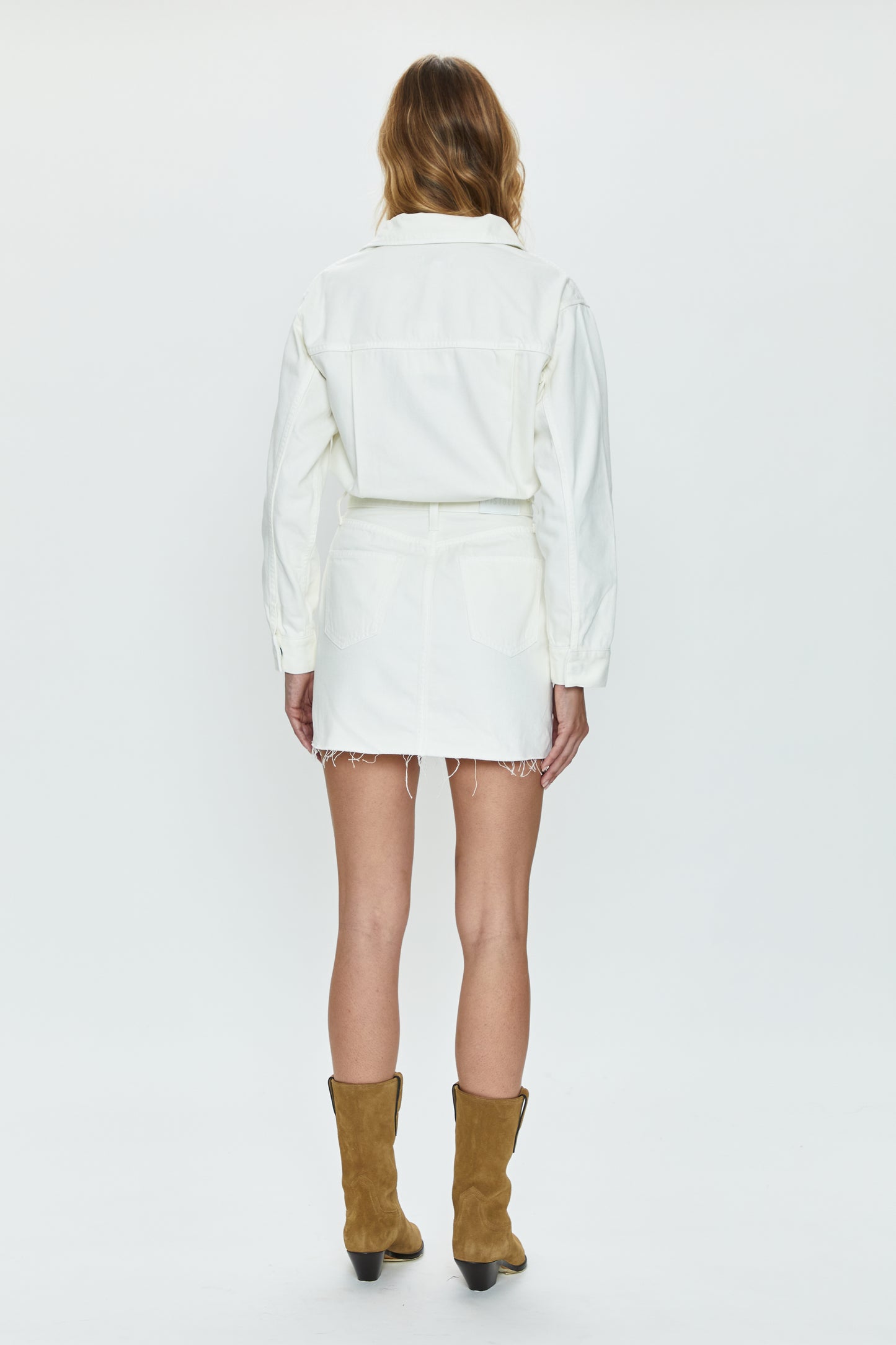 Nina Mini Dress - Eggshell