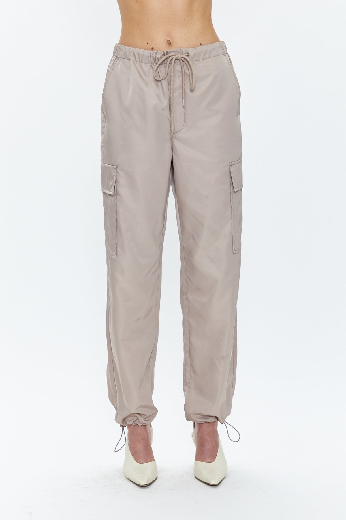 Jade Lightweight Cargo Trouser - Taupe