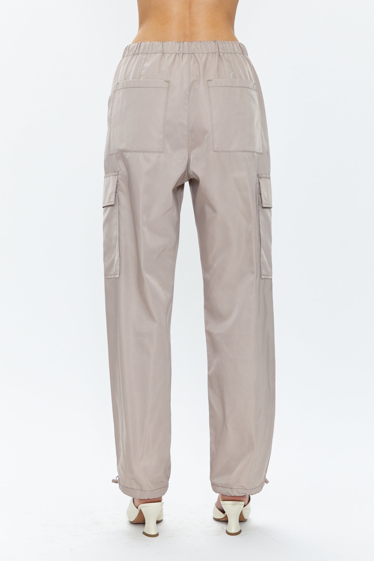 Jade Lightweight Cargo Trouser - Taupe