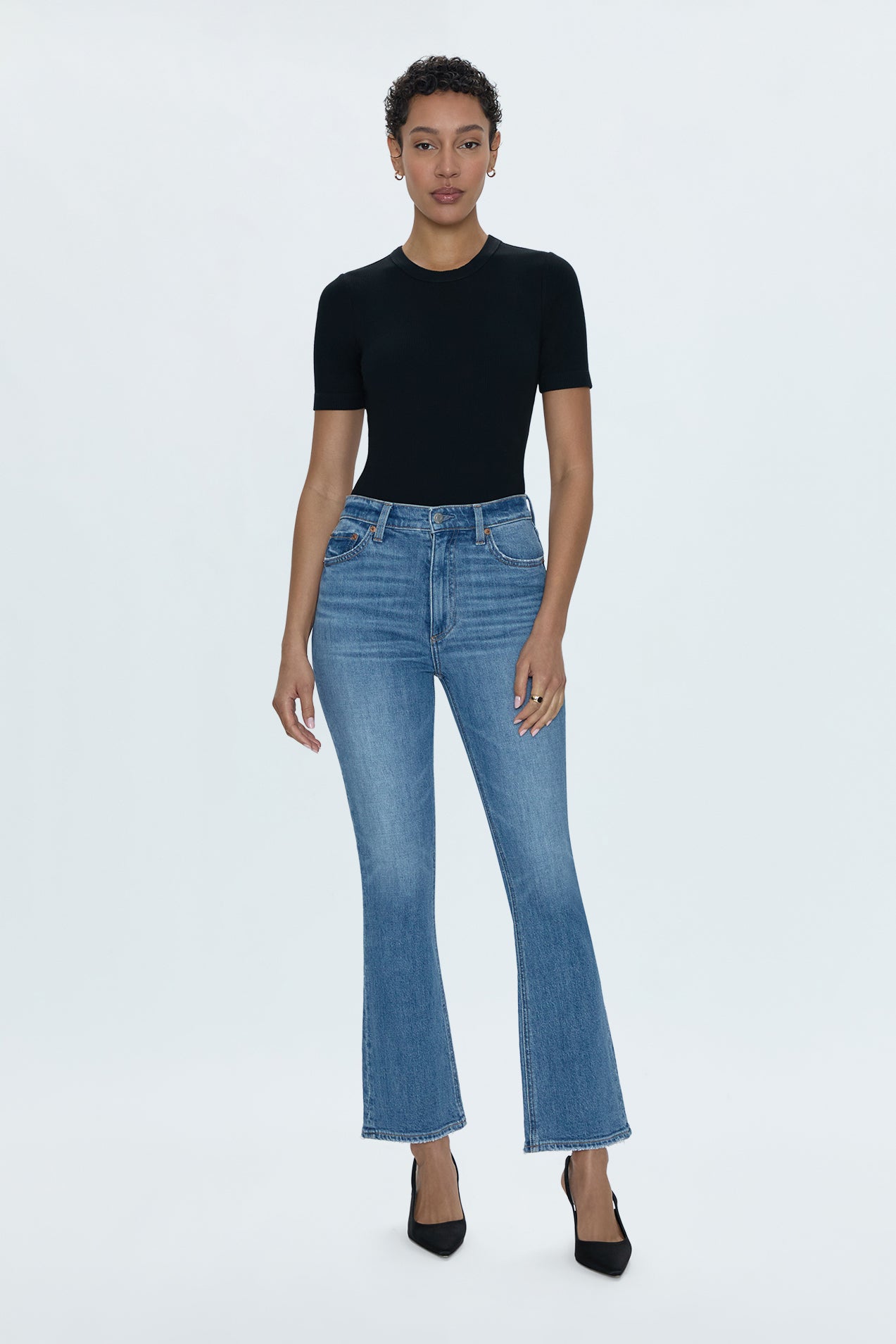 Krista High Rise Slim Boot - Vibrant