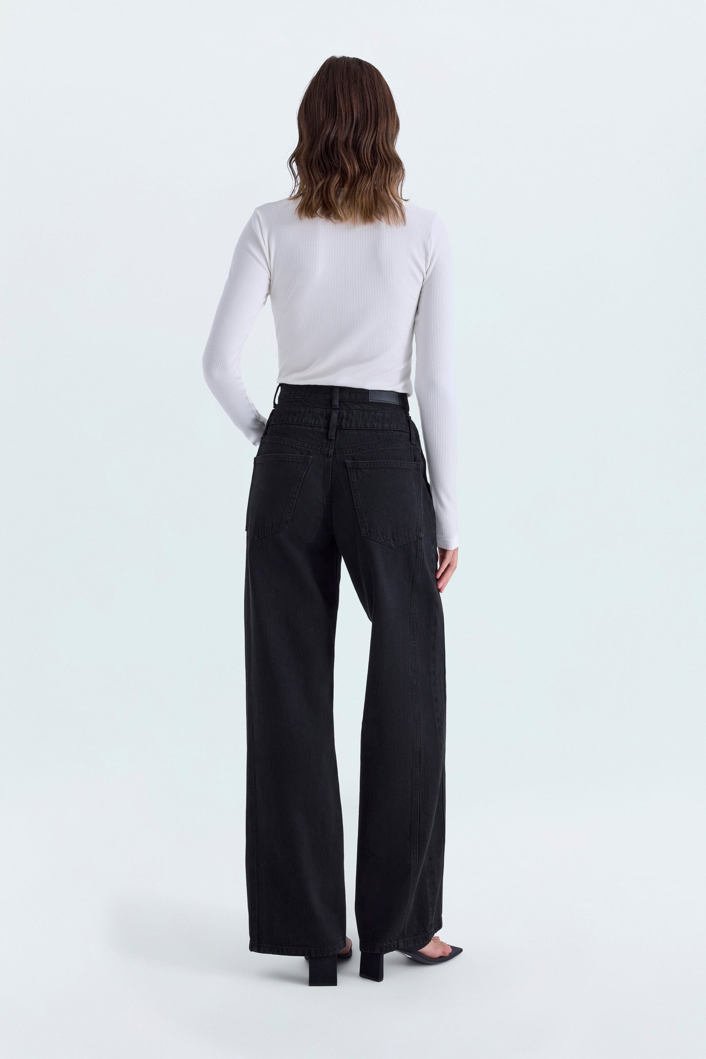 Caleb High Rise Stacked Waist Jean - Midnight Hour