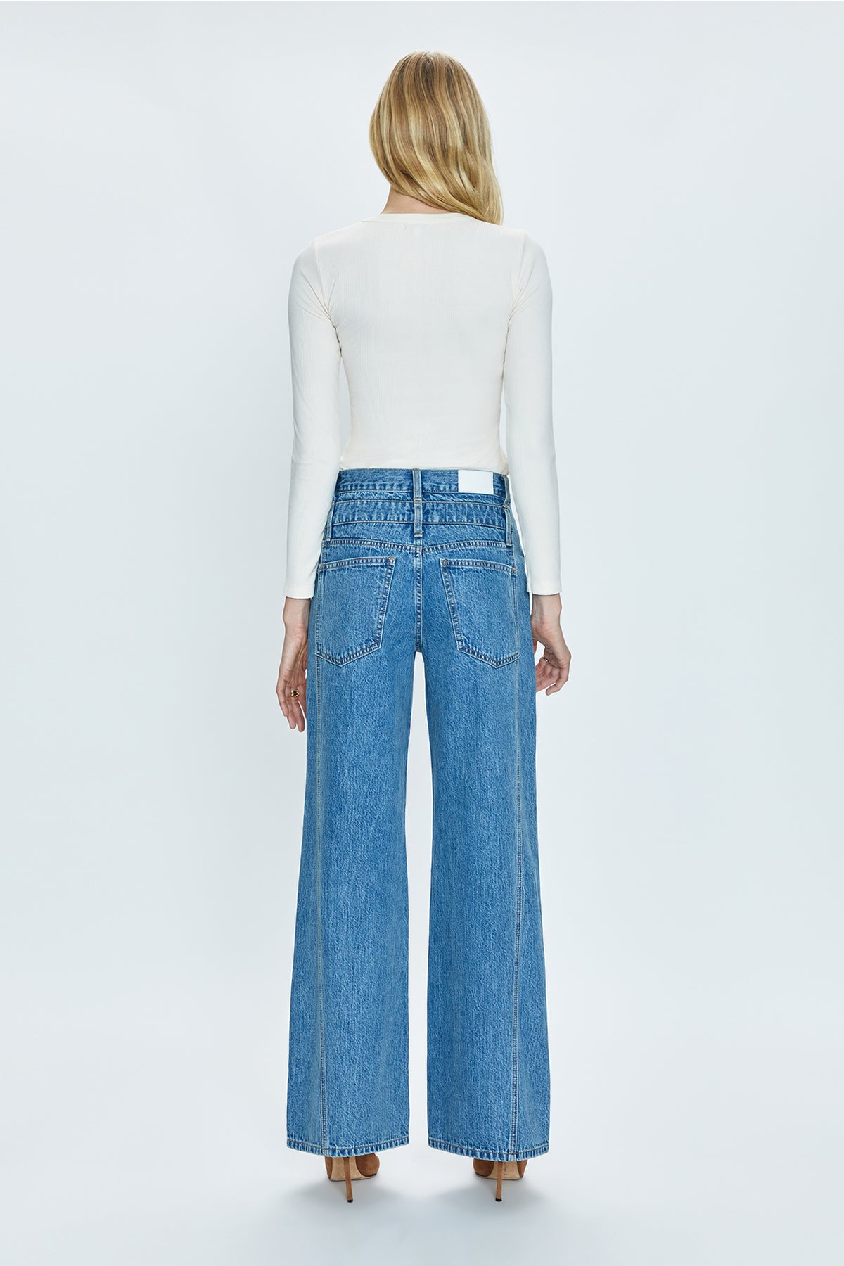 Caleb High Rise Stacked Waist Jean - Venue