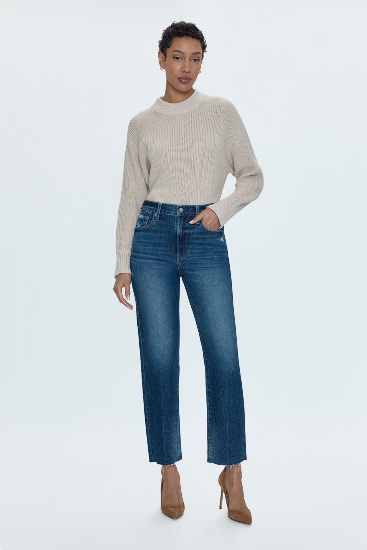 Charlie High Rise Straight Jean - Forum Vintage – Pistola Denim