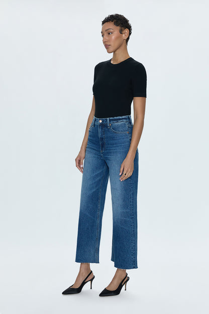 Lana High Rise Ultra Wide Jean - Palladium