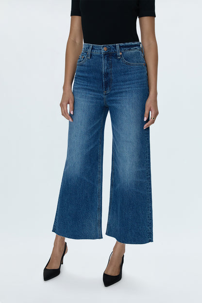 Lana High Rise Ultra Wide Jean - Palladium