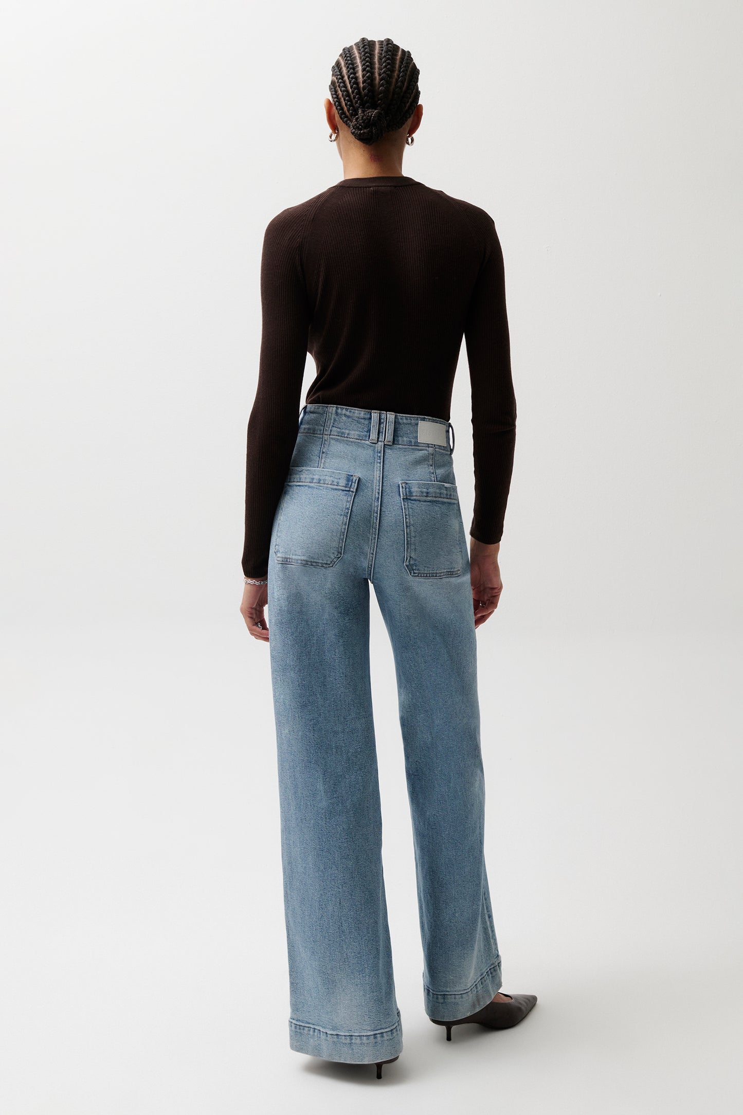 Lana High Rise Ultra Wide Leg Jean - Terrace
