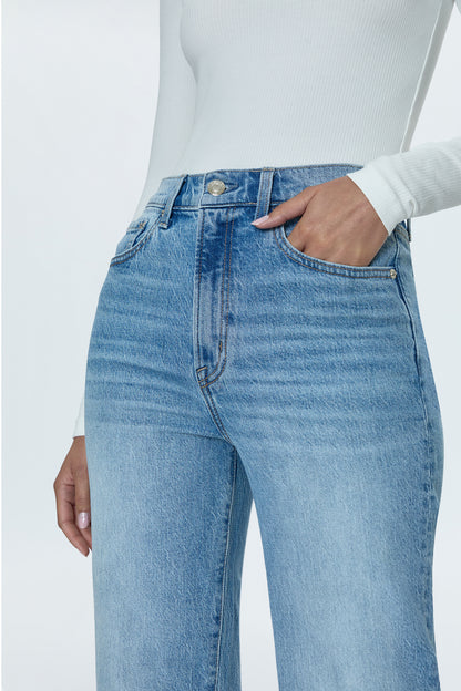 Cassie Super High Rise Straight Jean - Fonda