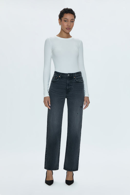 Cassie Super High Rise Straight Jean - After Hours Vintage