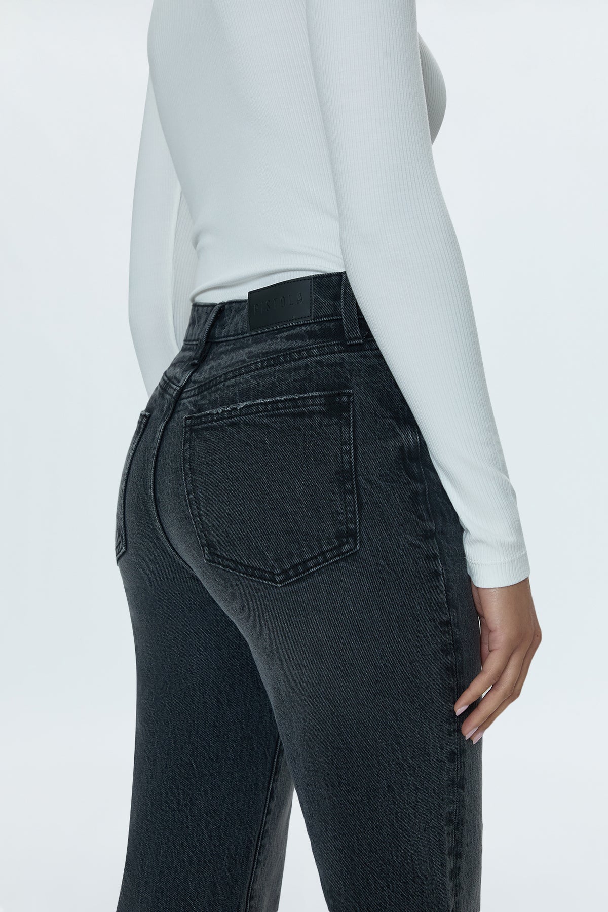 Cassie Super High Rise Straight Jean - After Hours Vintage