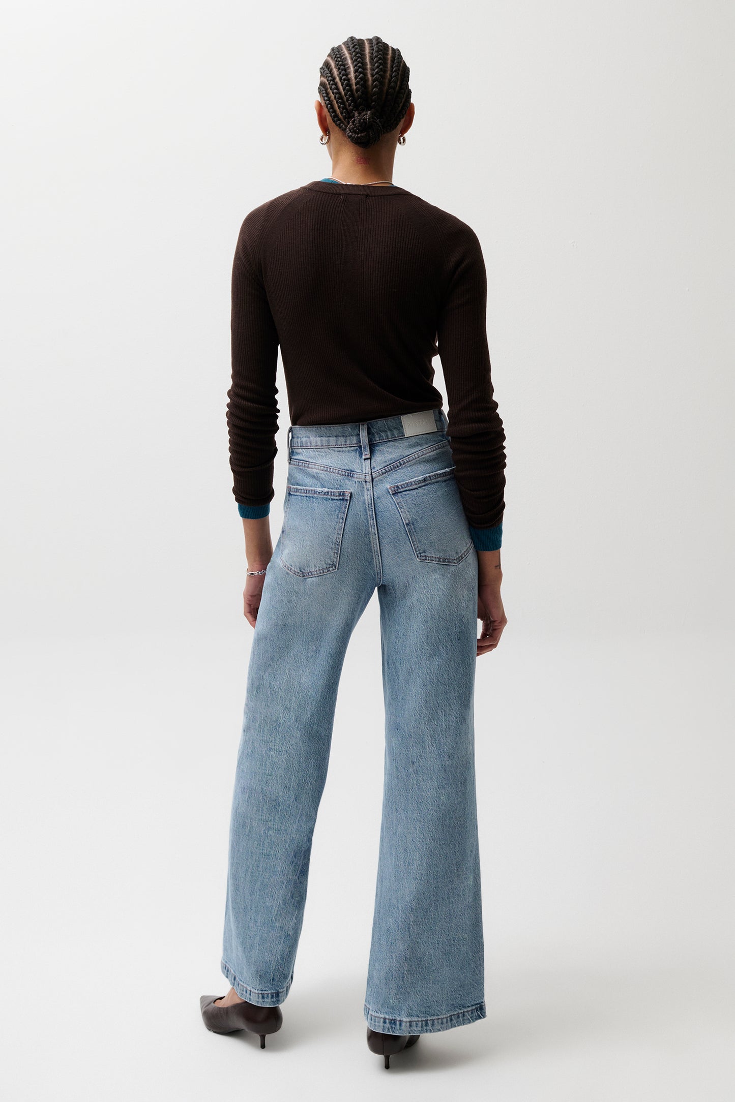 Lana High Rise Ultra Wide Leg Jean - Break