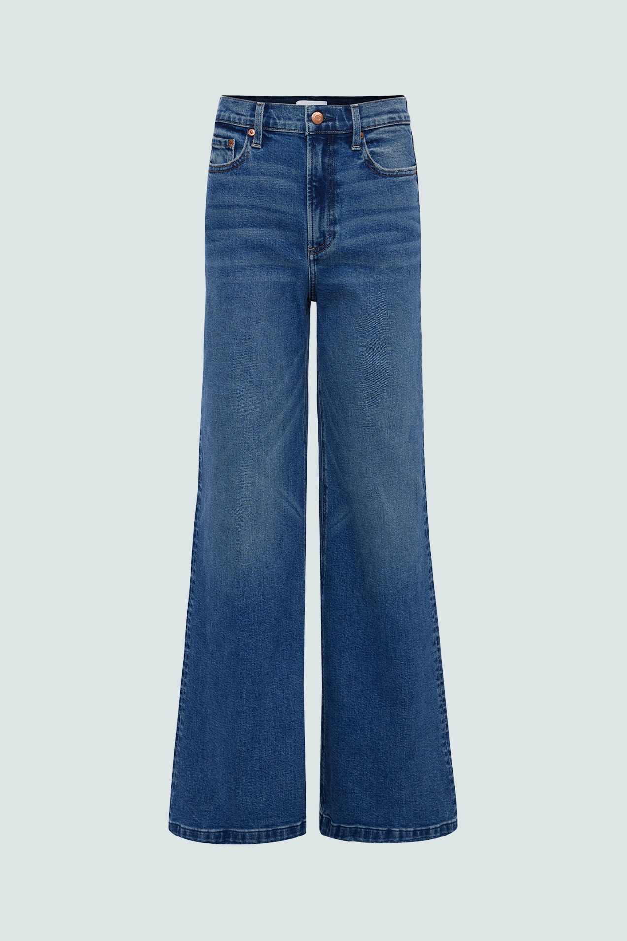 Lana High Rise Ultra Wide Jean - Cider