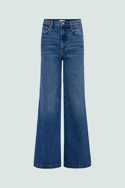 Lana High Rise Ultra Wide Jean - Cider