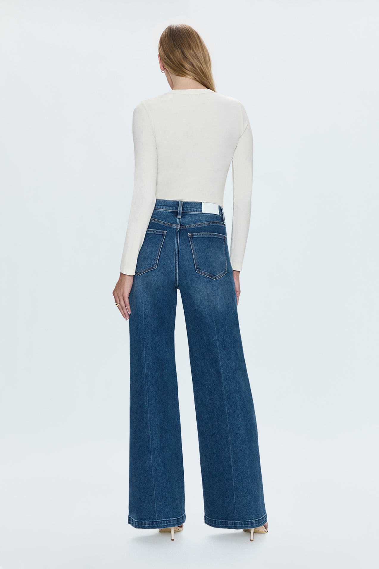 Lana High Rise Ultra Wide Jean - Cider