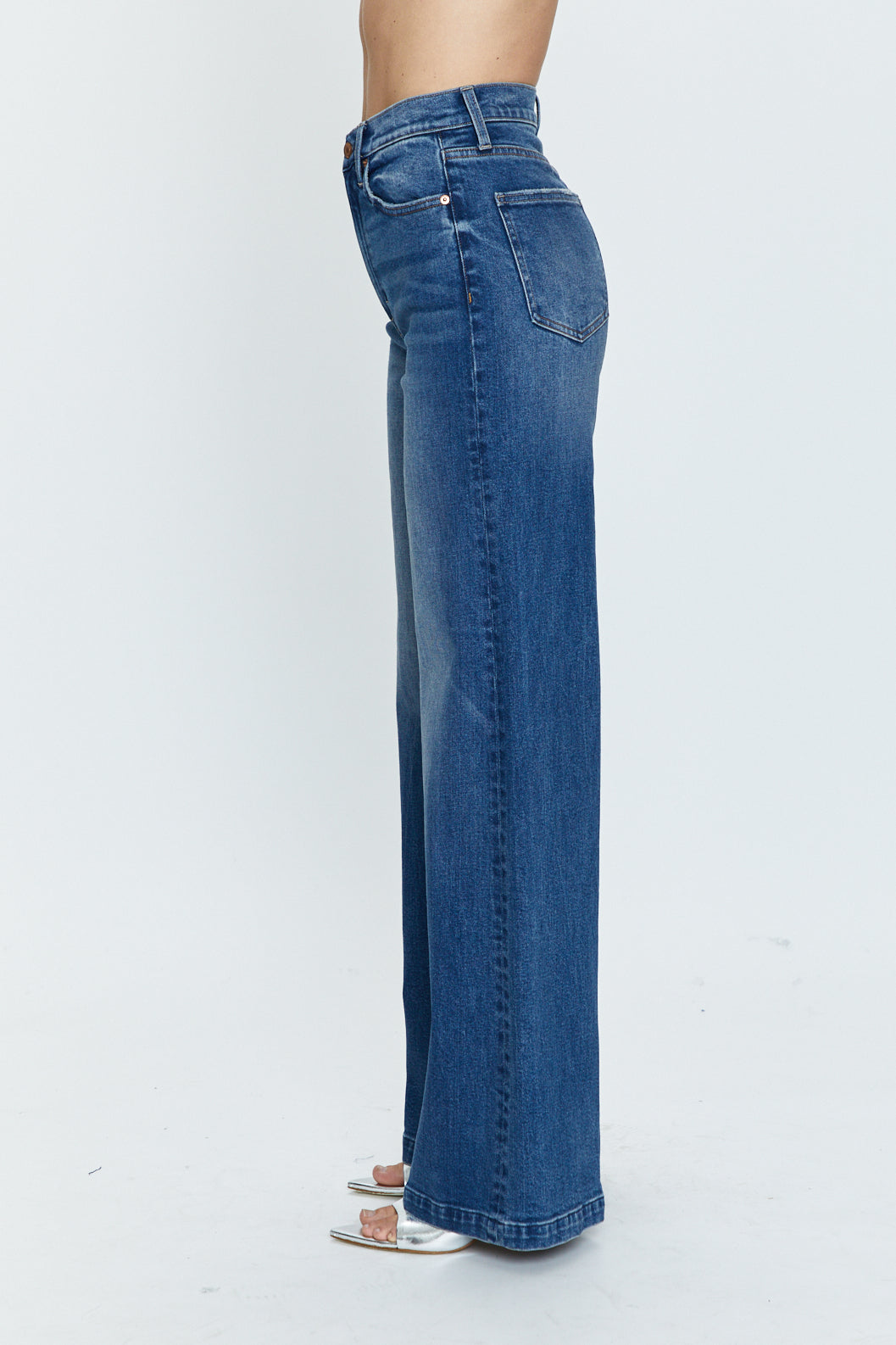 Lana High Rise Wide Leg - Cider – Pistola Denim