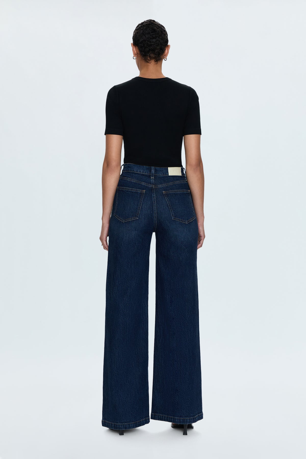 Lana High Rise Ultra Wide Jean - Elevation