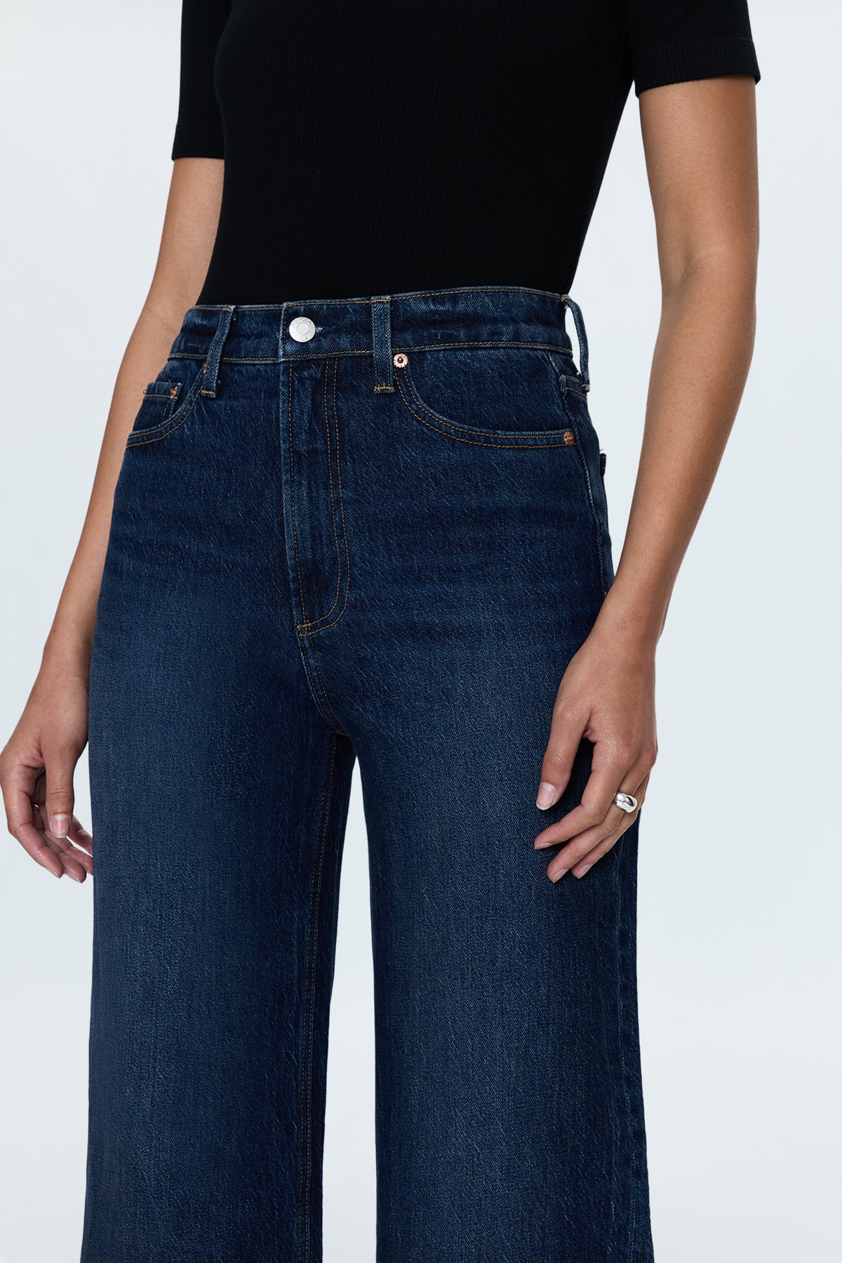 Lana High Rise Ultra Wide Jean - Elevation