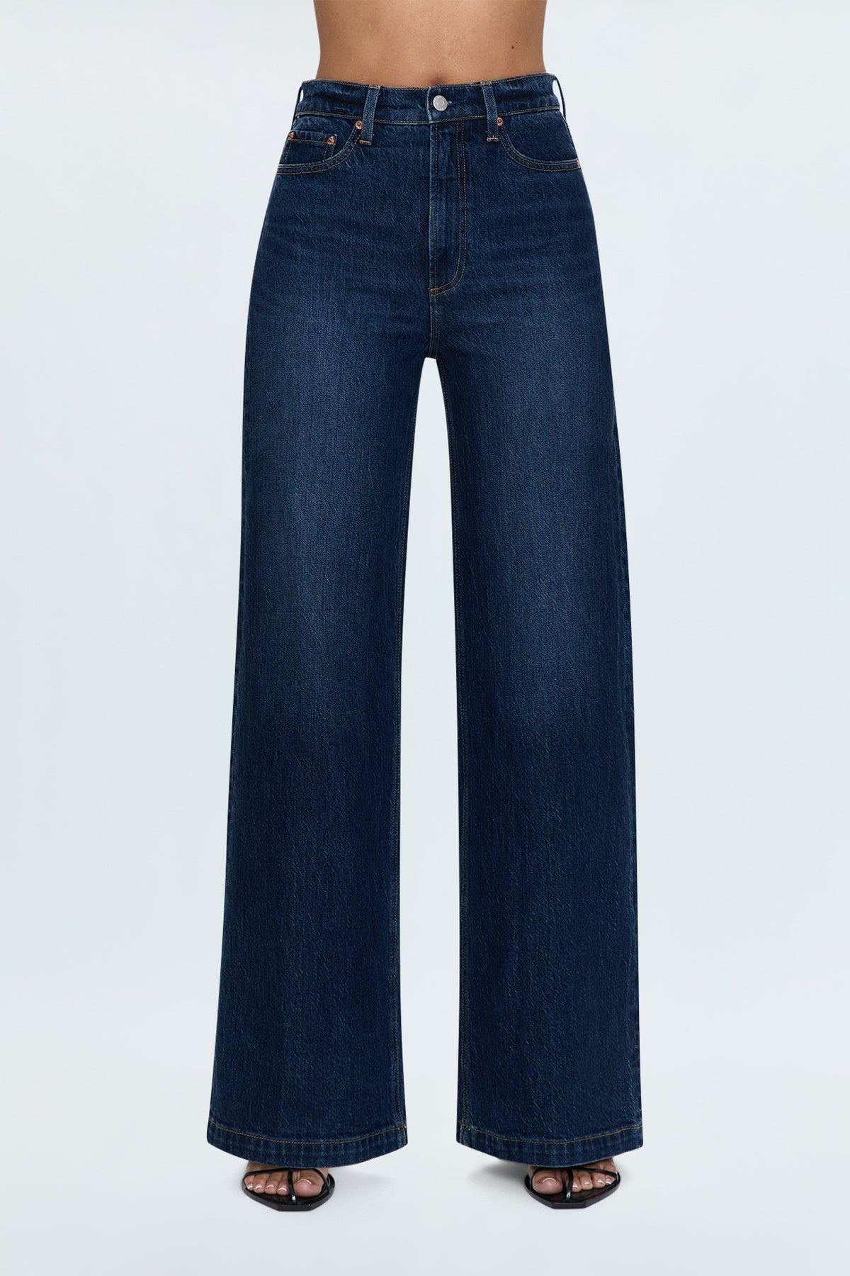 Lana High Rise Ultra Wide Jean - Elevation