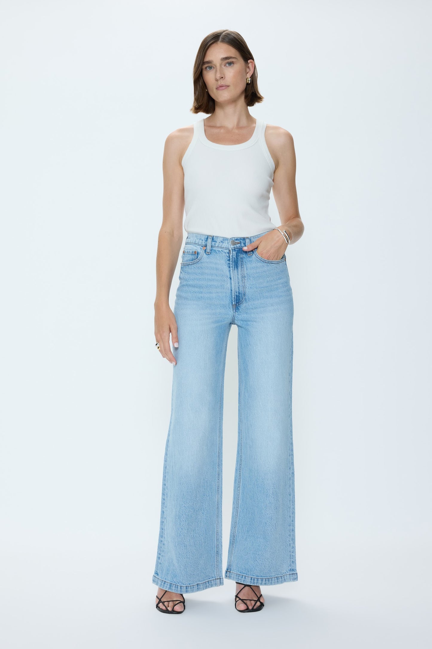 Lana High Rise Ultra Wide Leg Jean - Perspective