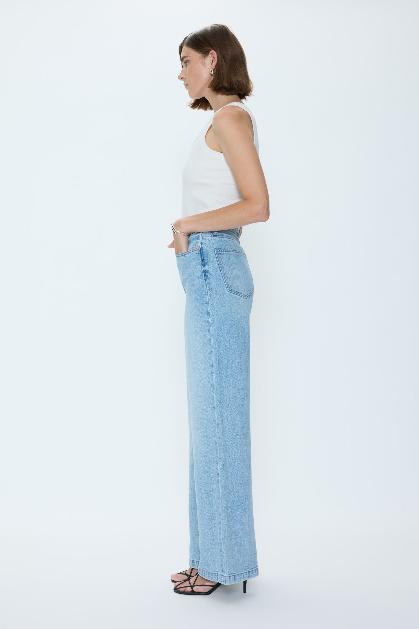 Lana High Rise Ultra Wide Leg Jean - Perspective