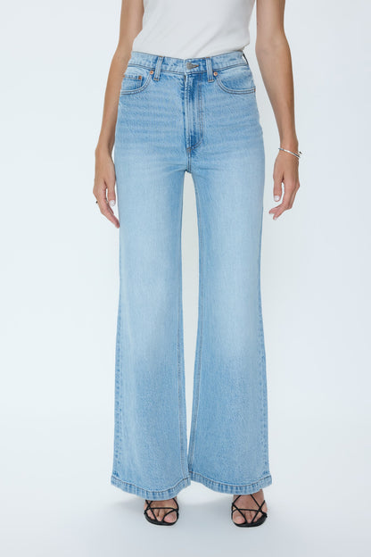Lana High Rise Ultra Wide Leg Jean - Perspective
