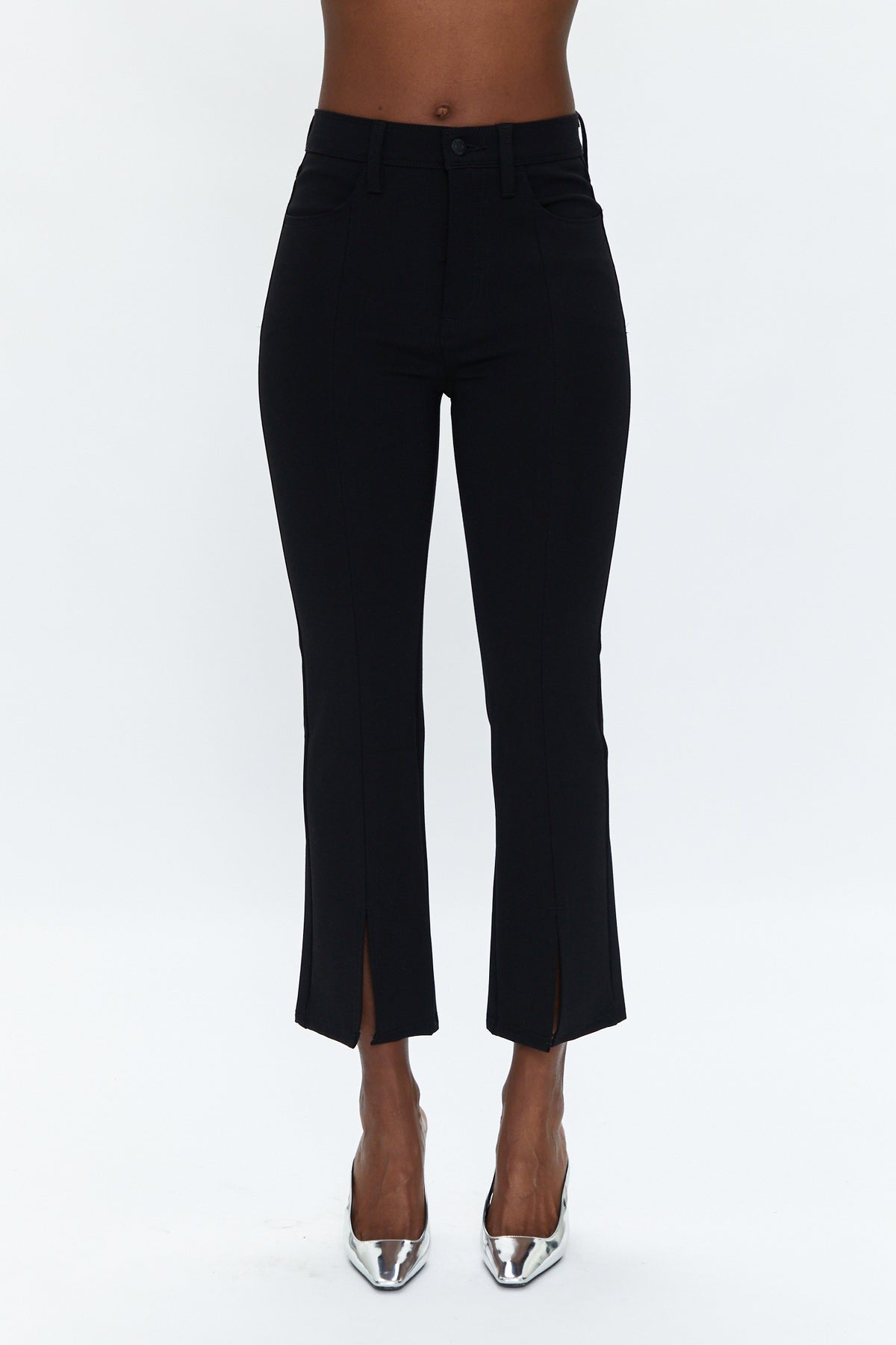 Lennon High Rise Crop Boot Pant - Night Out
