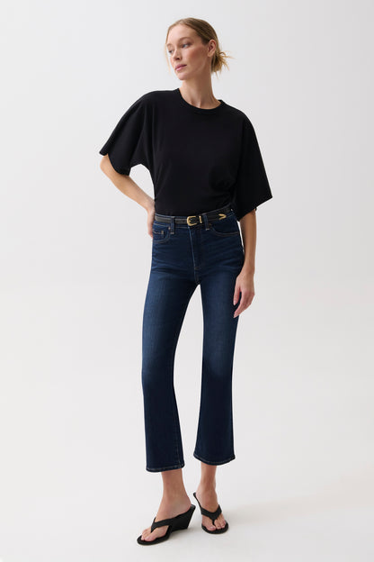 Lennon High Rise Crop Boot - Starstruck