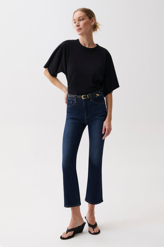 Lennon High Rise Crop Boot - Starstruck