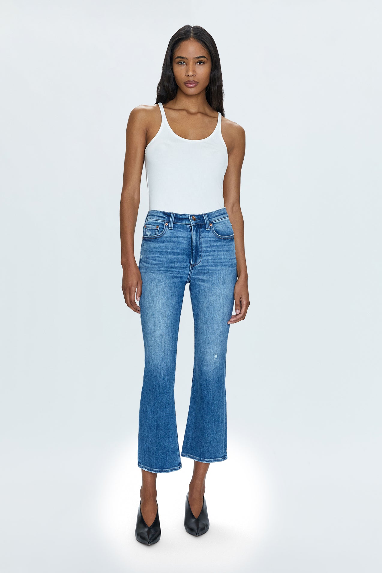 Lennon High Rise Boot Jean - Fling Vintage