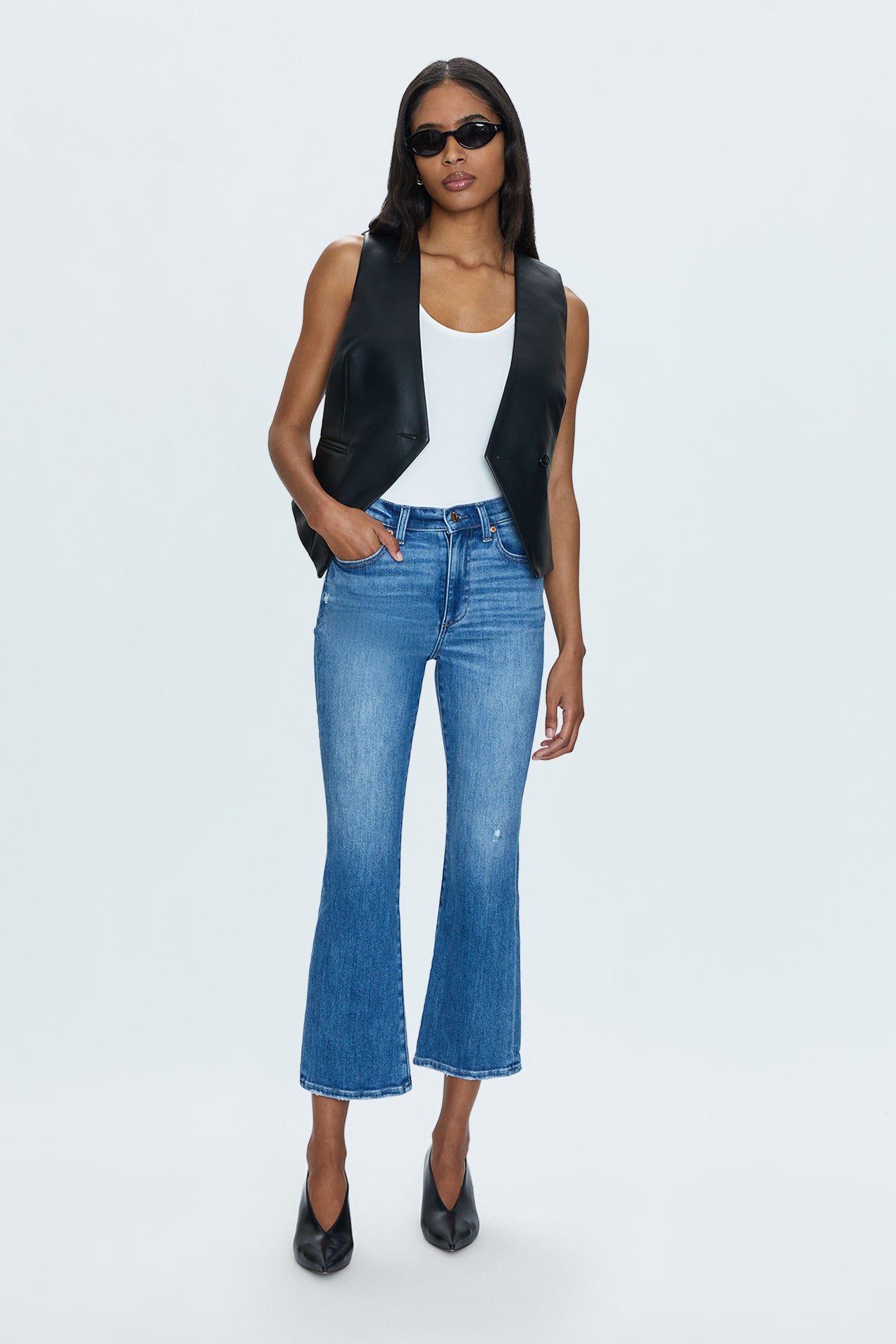 Lennon High Rise Boot Jean - Fling Vintage