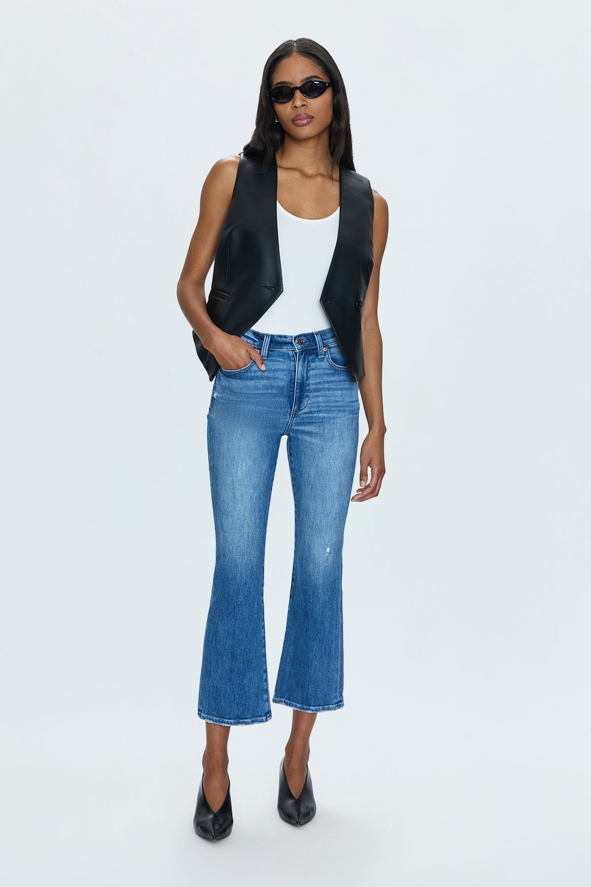 Lennon High Rise Boot Jean - Fling Vintage