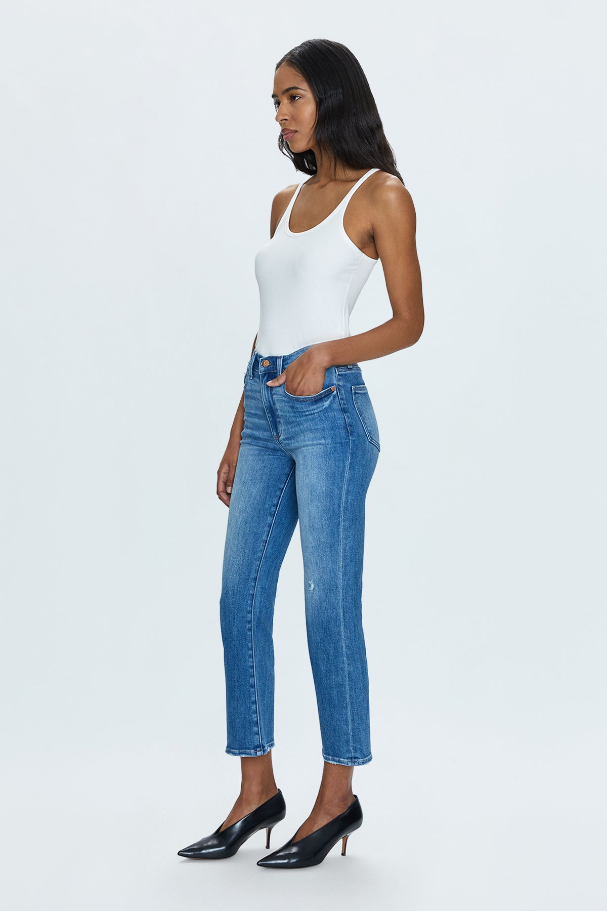 Lennon High Rise Boot Jean - Fling Vintage