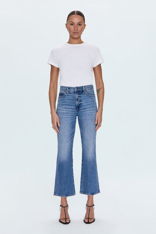 Ally High Rise Ankle Boot Jean - Charleston