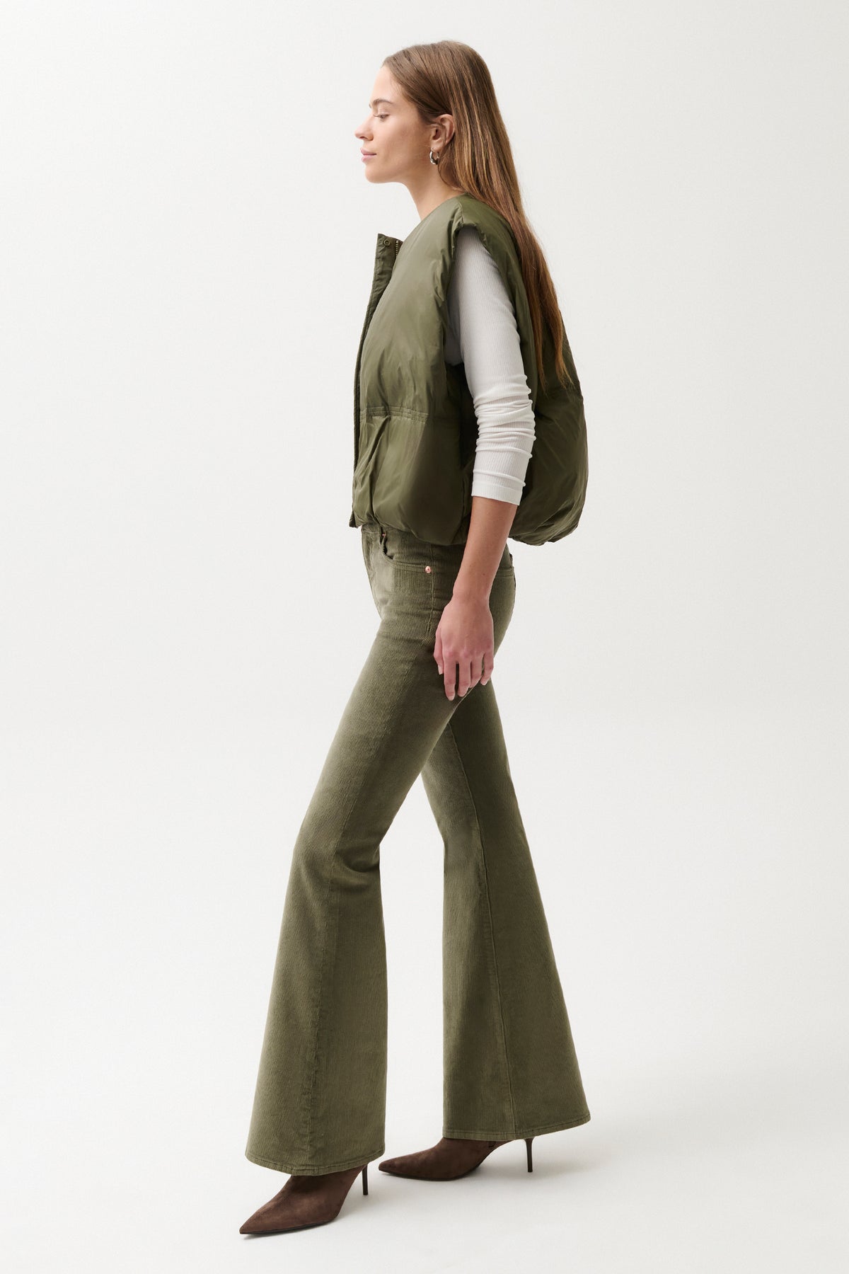 Kinsley Mid Rise Ultra Flare - Sequoia