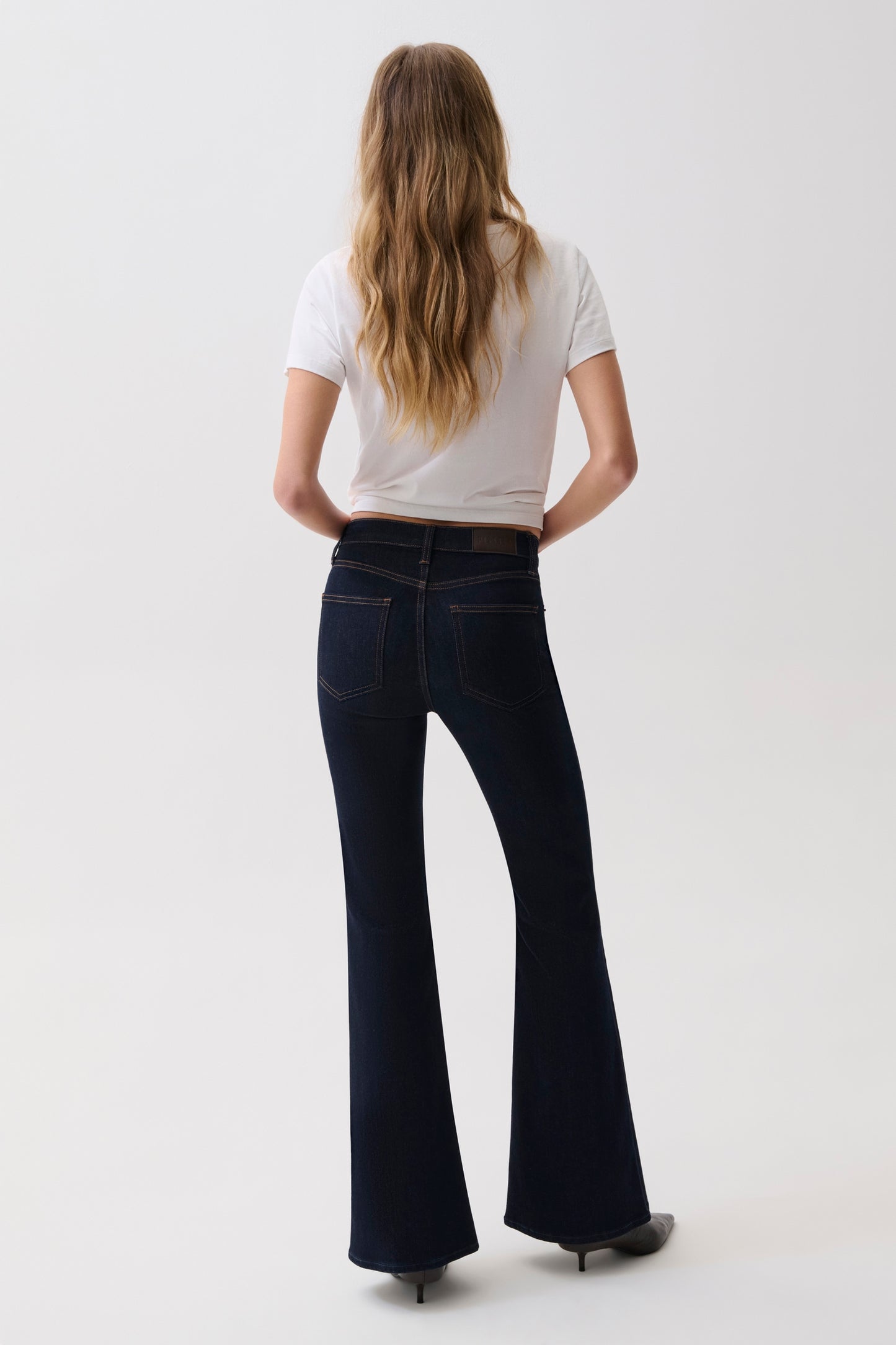 Kinsley Mid Rise Ultra Flare - Night Flight