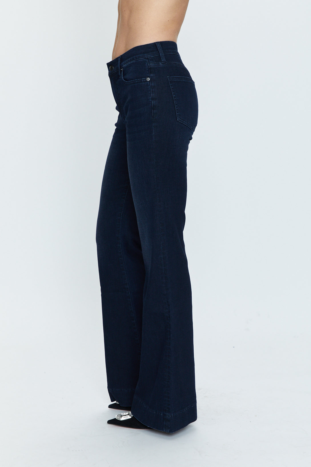 Kinsley Mid Rise Ultra Flare -  8mm