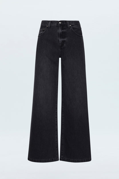Jadyn Low Slung Palazzo Jean - Zen