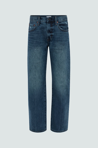 Lexi Mid Rise Bowed Straight Jean - Artisan