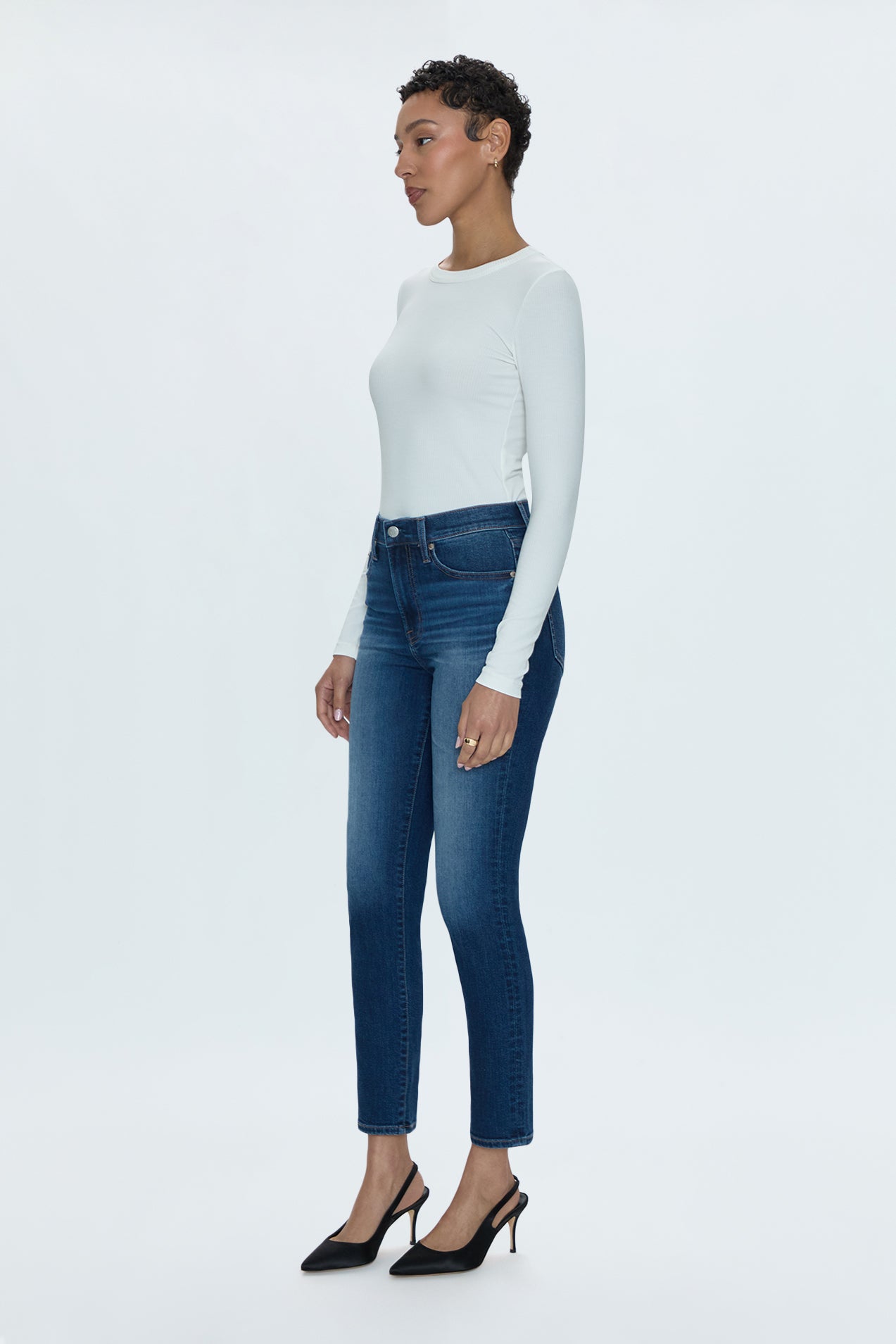 Madi High Rise Slim Jean - Union