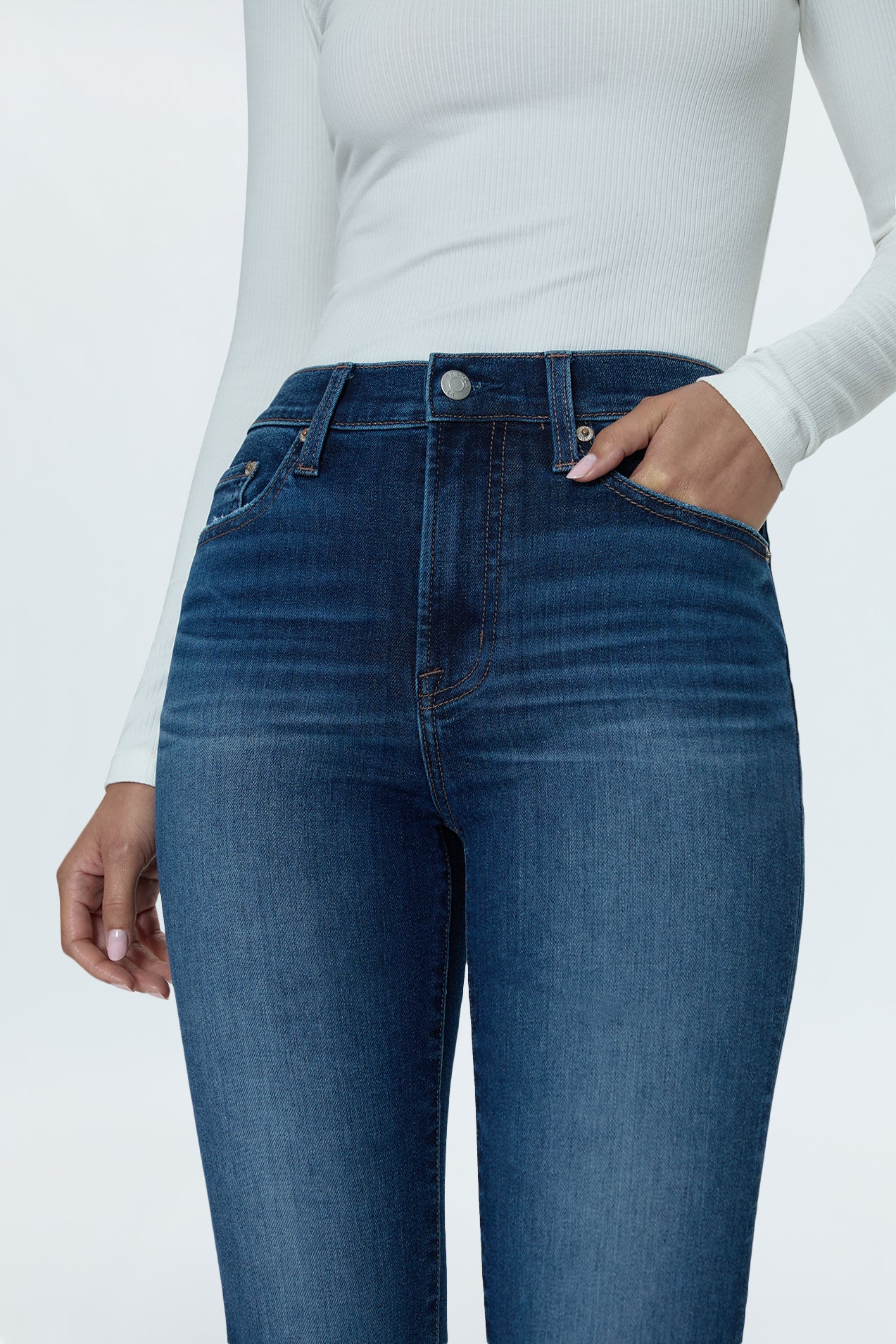 Madi High Rise Slim Jean - Union