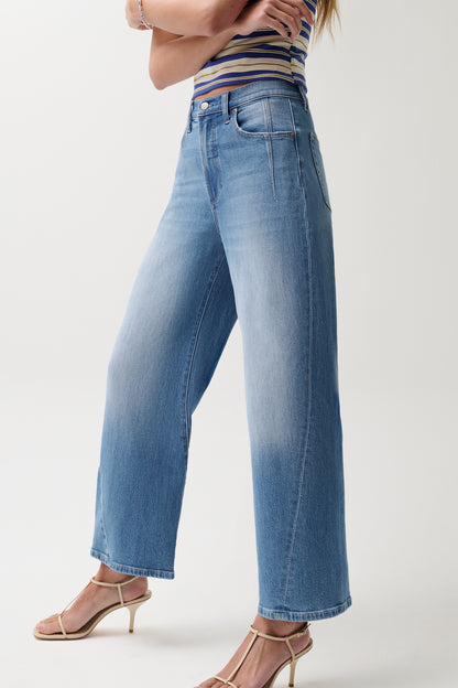 Kyra Ankle High Rise Bowed Ankle - Hidden Gem