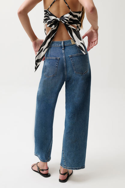 Kyra High Rise Bowed Ankle - Soho