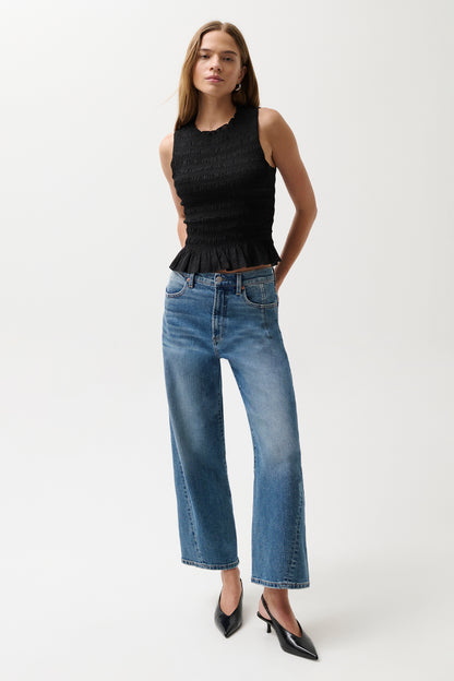 Kyra High Rise Bowed Ankle - Soho