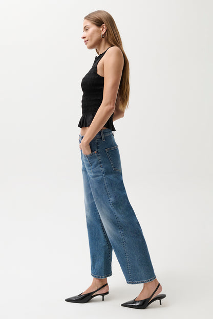 Kyra High Rise Bowed Ankle - Soho