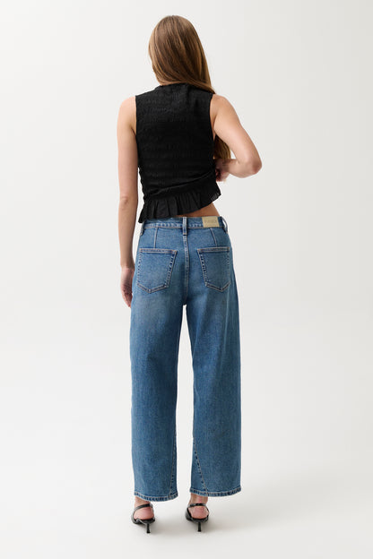 Kyra High Rise Bowed Ankle - Soho