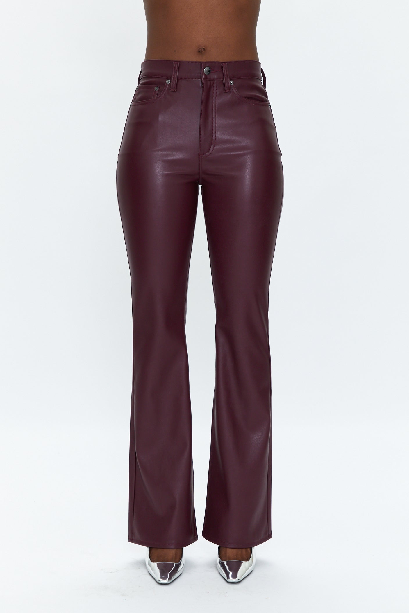 Dana High Rise Boot - Dark Rose
